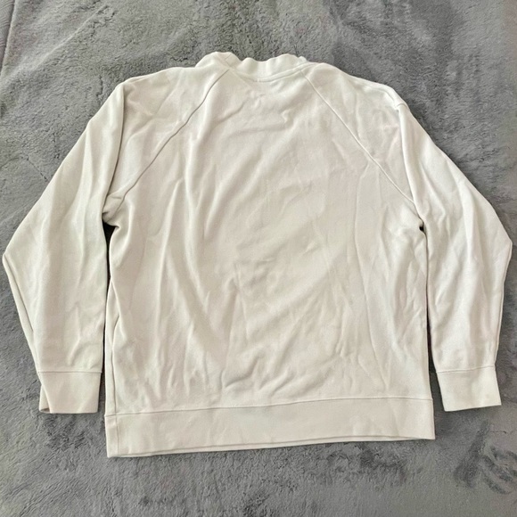 SOLD on Depop - Zara Cream Abstract Pullover - Picture 2 of 5